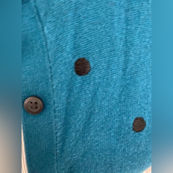 Old Navy Embroidered Polka Dot Buttoned Cardigan - Picture 2 of 4